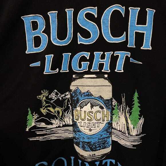 Junk Food Busch Light Country Crewneck Sweater size XXL - Picture 2 of 4